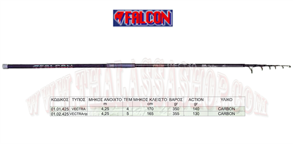 Καλάμι FALCON VECTRA / VECTRARIP 4,25m