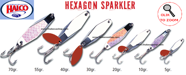 Κουταλάκι HALCO HEXAGON SPARKLER