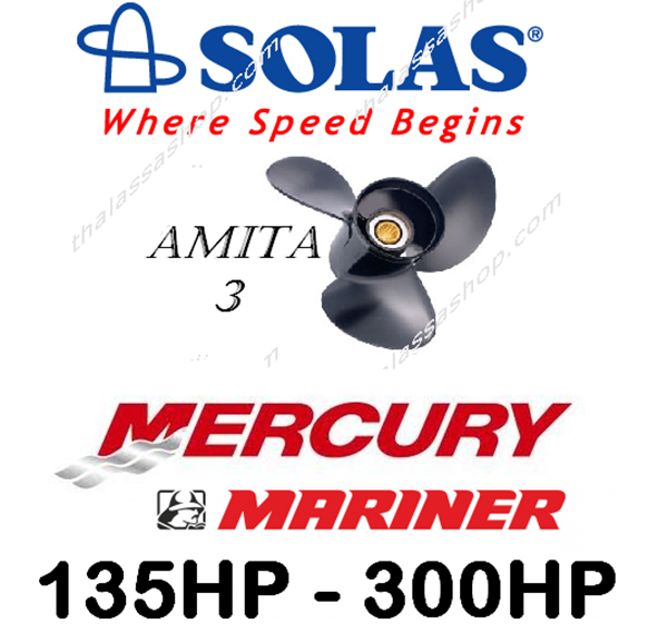 SOLAS AMITA 3  MERCURY - MARINER 135-300HP