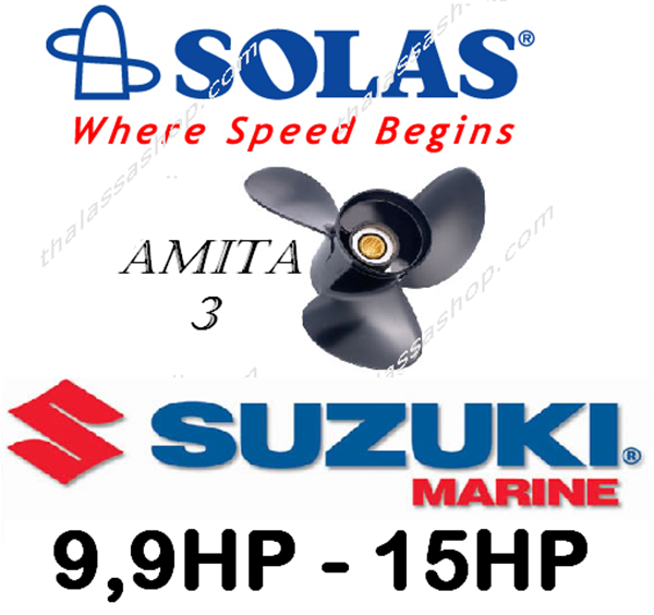 SOLAS AMITA 3 SUZUKI  9,9HP - 15HP