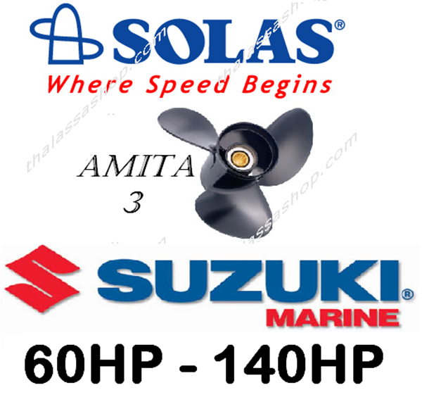 SOLAS AMITA 3 SUZUKI  60HP - 140HP