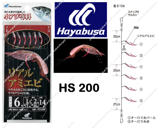 Τσαπαρί Hayabusa HS200