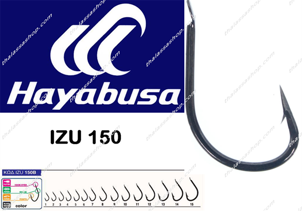 Hayabusa IZU 150 BLACK NICKEL