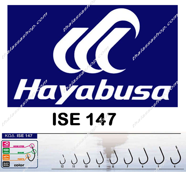 Hayabusa ISE 147 BLACK NICKEL