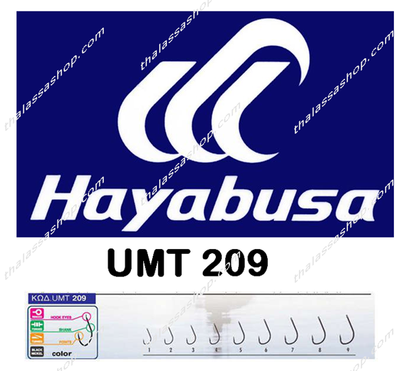 Hayabusa UMT 209 BLACK NICKEL