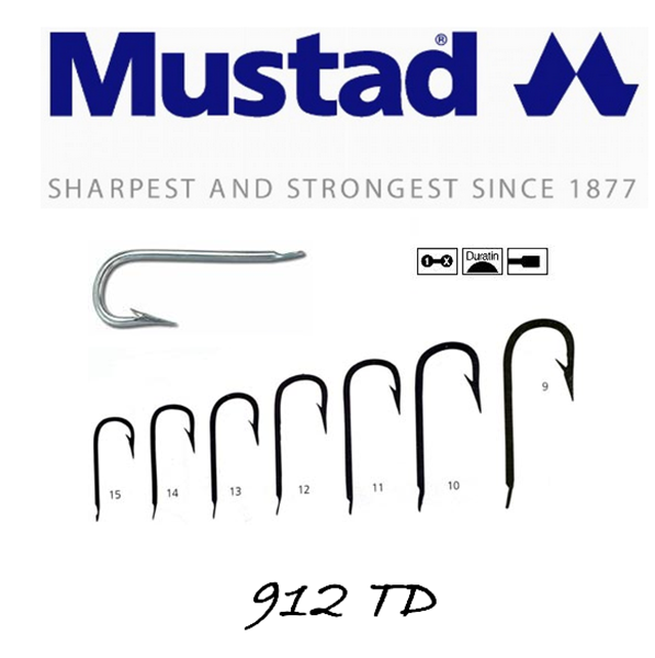 Αγκίστρια Mustad 912TD(1000τεμ.)