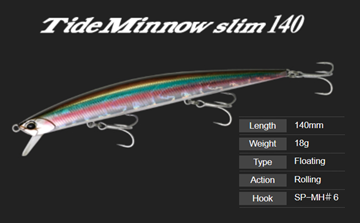 Picture of ΨΑΡΑΚΙΑ DUO TIDE MINNOW SLIM 140