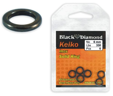 Picture of BLACK DIAMOND KEIKO INOX SOLID RING