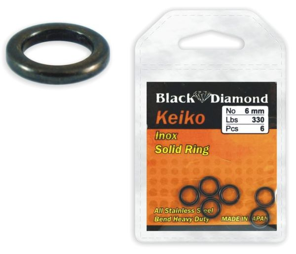 BLACK DIAMOND KEIKO INOX SOLID RING