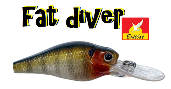 Ψαράκι Bullbat Fat Diver 6cm (003-02-006-001)