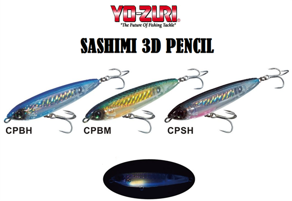 YO-ZURI SASHIMI 3D PENCIL