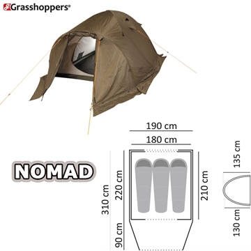 Εικόνα της GRASSHOPPERS NOMAD 10505