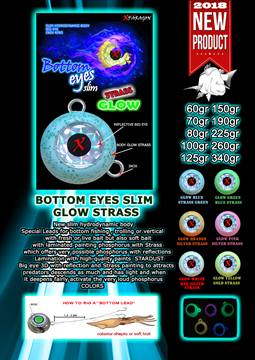 Εικόνα της X-PARAGON Bottom Eye Slim Glow Strass 60-340g