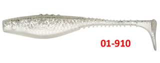 Dragon Belly Fish 8,5cm ΔΙΑΦ. ΛΕΥΚΟ-ΠΕΡΛΕ/ΑΣΗΜΙ ΣΤΡΑΣ 01-910
