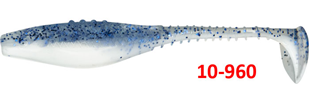 Dragon Belly Fish 8,5cm ΛΕΥΚΟ/ΜΠΛΕ - ΜΠΛΕ ΣΤΡΑΣ 10-960