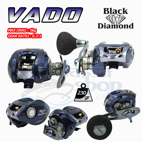 BLACK DIAMOND ΜΗΧΑΝΙΣΜΟΣ BAITCASTING VADO