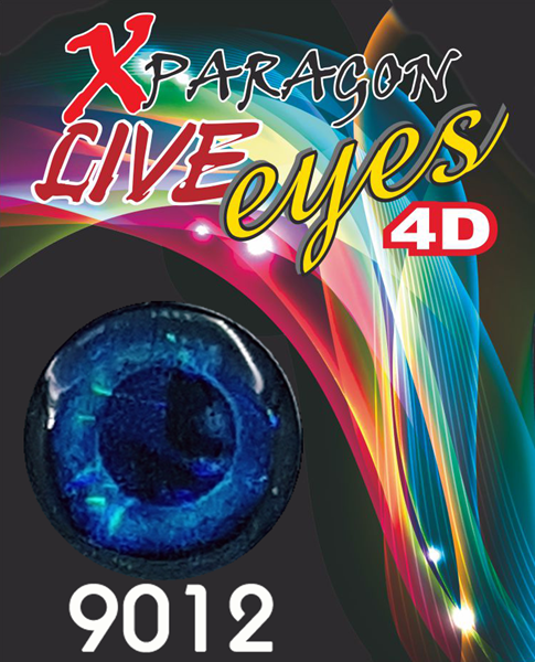 X-PARAGON LIVE EYES 4D BLUE 9012