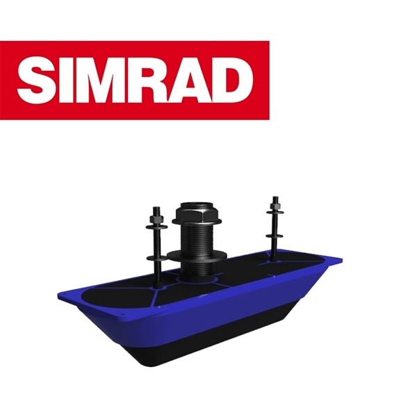 SIMRAD StructureScan 3D Transducer Stainless Steel Thru Hull Single