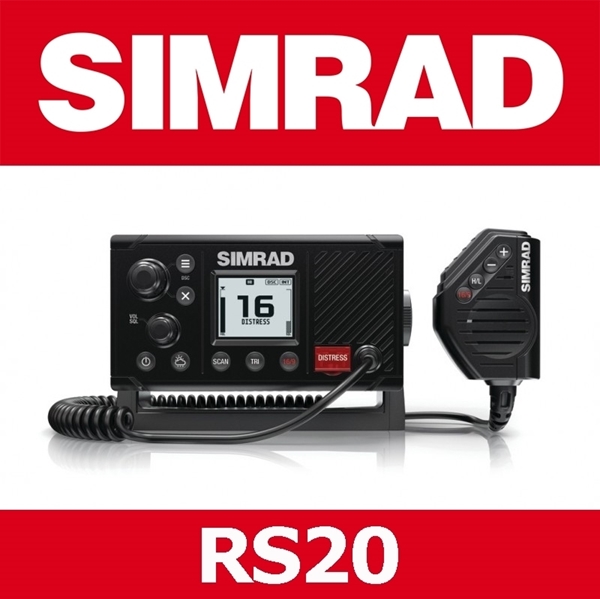 SIMRAD VHF RS20S .ΕΝΣΩΜΑΤΩΜΕΝΟ GPS