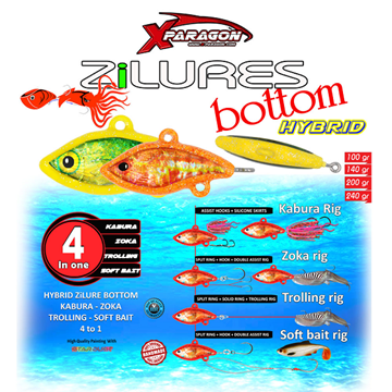Picture of X-PARAGON  Zi LURES BOTTOM TROLLING 100 - 240g