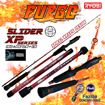 Εικόνα της ΚΑΛΑΜΙ RYOBI FUEGO TAI SLIDER XP SERIES 2.10/150gr