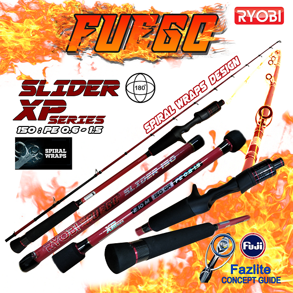 ΚΑΛΑΜΙ RYOBI FUEGO TAI SLIDER XP SERIES 2.10/150gr