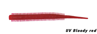 ΣΙΛΙΚΟΝΕΣ NIKKO-DAPPY Sandworm 3.3inch / 8,4cm #UV BLOODY RED