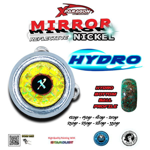 X-PARAGON BOTTOM HYDRO MIRROR NICKEL 100 - 350gr