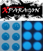 X-PARAGON EYES FLUO-GLOW BLUE 9304
