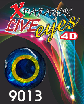Εικόνα της X-PARAGON LIVE EYES 4D BLUE -YELLOW 9013