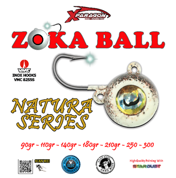 Picture of NEW X-PARAGON ZOKA BALL NATURA 90-300gr