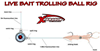 NEW X-PARAGON BOTTOM TROLLING BALL SPARKLE  80-440g