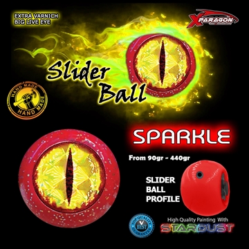 Εικόνα της NEW X-PARAGON SLIDER BALL SPARKLE 90-300gr