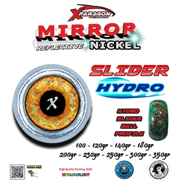 Picture of X-PARAGON SLIDER HYDRO MIRROR NIKEL 100-350gr