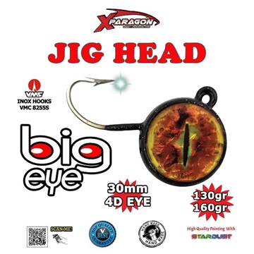 Picture of X-PARAGON JIG HEAD BIG EYE 130-160gr