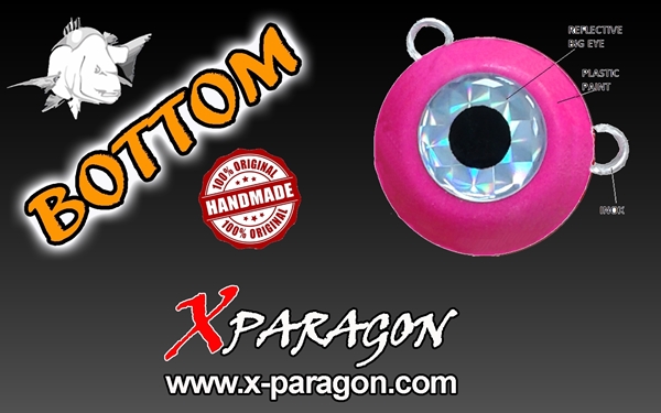 X-PARAGON Bottom trolling ball Glow Extra Power 100 - 230g