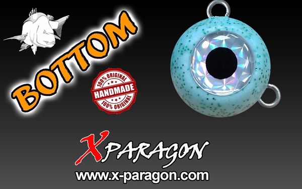 X-PARAGON Bottom trolling ball Glow Strass 100-230g