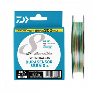 Εικόνα της ΝΗΜΑ DAIWA EMERALDAS DURASENSORE 8 BRAID