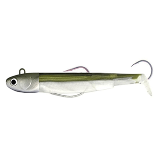 ΑΡΜΑΤΩΜΕΝΗ ΣΙΛΙΚΟΝΗ COMBO EXTRA DEEP 120GR BLACK MINNOW KAKI/KAKI GLOW