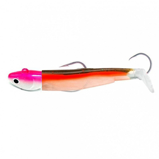 ΑΡΜΑΤΩΜΕΝΗ ΣΙΛΙΚΟΝΗ COMBO EXTRA DEEP 120GR BLACK MINNOW FLUO PINK/CANDY GREEN