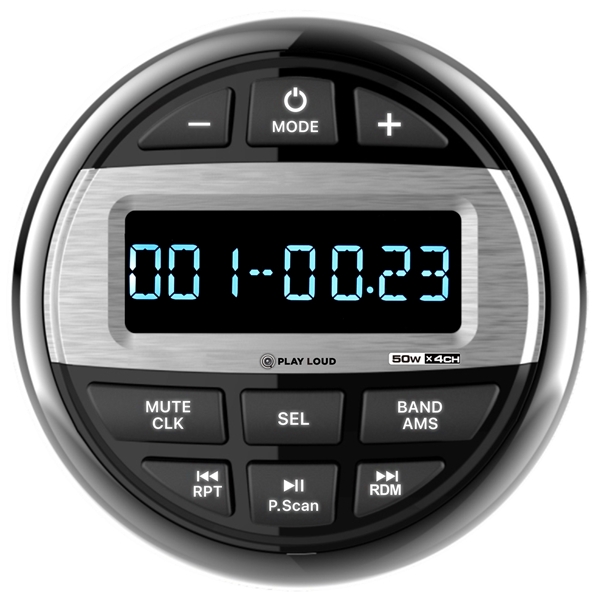 ΑΔΙΑΒΡΟΧΟ BLUETOOTH STEREO ΣΤΡΟΓΓΥΛΟ 01280-6