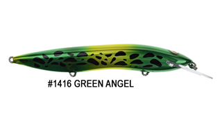 ΨΑΡΑΚΙ HALCO SORCERER 15cm-30gr #1416 GREEN ANGEL