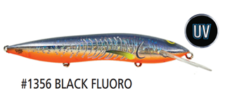 ΨΑΡΑΚΙ HALCO SORCERER 15cm-30gr #1356 BLACK FLUORO