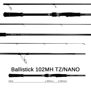 Εικόνα της ΚΑΛΑΜΙ YAMAGA BLANKS BALLISTICK 102MH TZ/NANO