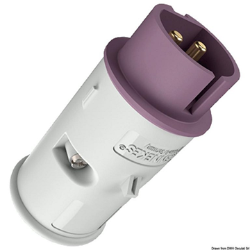 Εικόνα της ΒΥΣΜΑ 16A 12/24V ΔΙΠΟΛΙΚΟ MENNEKES 11337-01