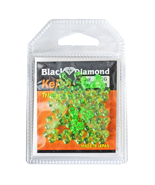 ΧΑΝΤΡΕΣ ΤΡΙΠΛΕΣ TRI-BEADS BLACK DIAMOND GREEN