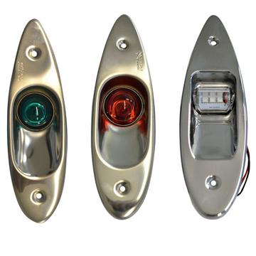 Εικόνα της ΦΑΝΟΙ ΠΛΕΥΡΙΚΟΙ ΝΑΥΣΙΠΛΟΪΑΣ ΙΝΟΧ 12V, ΧΩΝΕΥΤΟΙ 01333-LED