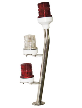 Εικόνα της ΦΑΝΟΣ ΤΡΙΦΩΤΟΣ ΑΚΥΒΕΡΝΗΣΙΑΣ - ΑΓΚΥΡΟΒΟΛIΑΣ ΜΕ INOX - AISI316 ΒΑΣΗ ΣΤΑΘΕΡΟΣ 02319-W