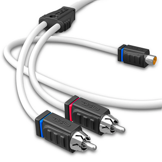 ΚΑΛΩΔΙΩΣΕΙΣ RCA MARINE DS18 01882-1F2M 0,30 m	1 Θηλυκό σε 2 Αρσενικά Marine Υ RCA