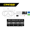 ΜΑΣΚΑ ONDINA CRESSI